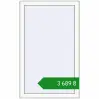 Ціноутворення Вікна 680x1110 мм REHAU Brillant-Design Білий (RAL 9016) з двох сторін. Ціна: ₴3,689.23