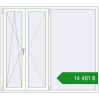 Ціноутворення Вікна 1800x1600 мм REHAU Euro 70 Білий (RAL 9016) з двох сторін. Ціна: ₴14,480.90