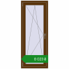 Ціноутворення Вікна 600x1500 мм REHAU Euro 60 WALNUT з двох сторін. Ціна: ₴8,022.86