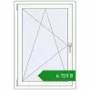 Ціноутворення Вікна 800x1150 мм REHAU Euro 70 Білий (RAL 9016) з двох сторін. Ціна: ₴6,158.59