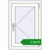Ціноутворення Вікна 510x770 мм REHAU Euro 60 Білий (RAL 9016) з двох сторін. Ціна: ₴3,284.41