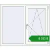 Ціноутворення Вікна 1200x1020 мм REHAU Euro 70 Білий (RAL 9016) з двох сторін. Ціна: ₴8,552.54