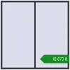 Ціноутворення Вікна 2000x2000 мм REHAU Euro 70 ANTHRACITE_GREY_STRUKTURAL з двох сторін. Ціна: ₴18,873.05