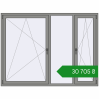 Ціноутворення Вікна 2000x1500 мм Altest Pony 375 RAL 9007 Grey aluminium з двох сторін. Ціна: ₴30,705.46