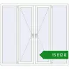 Ціноутворення Вікна 2000x1800 мм REHAU Euro 60 Білий (RAL 9016) з двох сторін. Ціна: ₴15,811.77