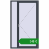 Ціноутворення Вікна 1200x2050 мм REHAU Brillant-Design. Ціна: €548.01