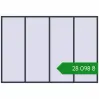 Ціноутворення Вікна 3280x2260 мм REHAU Euro 60 ANTHRACITE_GREY_STRUKTURAL з двох сторін. Ціна: ₴28,098.33