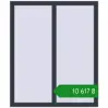 Ціноутворення Вікна 1000x1200 мм REHAU SYNEGO MD ANTHRACITE_GREY_STRUKTURAL з двох сторін. Ціна: ₴10,616.87