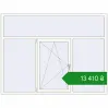Ціноутворення Tilt-and-Turn 2175x1650 mm REHAU Euro 60 RAL 9016 Traffic white two-sided. Ціна: ₴13,410.16