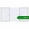 Ціноутворення Вікна 2300x1200 мм REHAU Euro 70. Ціна: €357.74