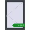 Ціноутворення Вікна 1000x1500 мм REHAU SYNEGO MD ANTHRACITE_GREY_STRUKTURAL з двох сторін. Ціна: ₴16,813.23