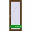 Ціноутворення Вікна 880x2200 мм REHAU Euro 70 WALNUT з двох сторін. Ціна: ₴14,814.46