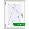 Ціноутворення Tilt-and-Turn 580x810 mm REHAU SYNEGO MD RAL 9016 Traffic white two-sided. Ціна: ₴4,956.82