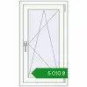 Ціноутворення Вікна 560x990 мм REHAU Euro 70 Білий (RAL 9016) з двох сторін. Ціна: ₴5,009.68
