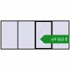 Ціноутворення Вікна 5000x2100 мм REHAU Euro 70 BLACK_BROWN з двох сторін. Ціна: ₴69,562.89