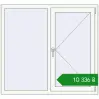 Ціноутворення Вікна 1300x1200 мм Altest Pony 375 RAL 9016 Traffic white з двох сторін. Ціна: ₴10,335.96