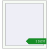 Ціноутворення Вікна 770x845 мм REHAU Euro 70 Білий (RAL 9016) з двох сторін. Ціна: ₴2,262.01