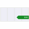 Ціноутворення Вікна 4000x2000 мм Altest Pony 375 RAL 9016 Traffic white з двох сторін. Ціна: $384.83