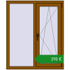 Ціноутворення Вікна 1000x1200 мм REHAU Euro 70. Ціна: €295.38