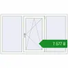 Ціноутворення Вікна 1745x1030 мм REHAU Euro 60 Білий (RAL 9016) з двох сторін. Ціна: ₴7,577.23