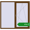 Ціноутворення Вікна 1630x1530 мм REHAU Brillant-Design. Ціна: €494.10