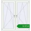 Ціноутворення Вікна 1320x1420 мм REHAU Brillant-Design Білий (RAL 9016) з двох сторін. Ціна: ₴15,970.80
