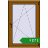 Ціноутворення Вікна 800x1200 мм REHAU Euro 70 GOLDEN OAK з двох сторін. Ціна: ₴9,336.75