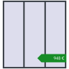 Ціноутворення Вікна 2250x2400 мм REHAU Brillant-Design. Ціна: €948.27