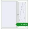 Ціноутворення Вікна 1350x1450 мм REHAU Euro 60 Білий (RAL 9016) з двох сторін. Ціна: ₴8,040.56