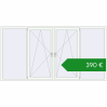 Ціноутворення Вікна 3000x1550 мм REHAU Euro 60. Ціна: €390.22