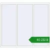Ціноутворення Tilt-and-Turn 2000x1800 mm REHAU SYNEGO MD RAL 9016 Traffic white two-sided. Ціна: ₴40,232.08