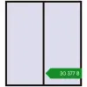 Ціноутворення Вікна 2200x2450 мм REHAU Brillant-Design BLACK_BROWN з двох сторін. Ціна: ₴30,377.49