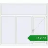 Ціноутворення Вікна 1900x1700 мм REHAU Euro 70 Білий (RAL 9016) з двох сторін. Ціна: ₴17,217.05