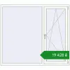 Ціноутворення Вікна 1760x1550 мм REHAU SYNEGO MD GOLDEN OAK ззовні. Ціна: ₴19,427.55
