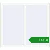 Ціноутворення Вікна 1150x1050 мм REHAU Euro 60 Білий (RAL 9016) з двох сторін. Ціна: ₴3,651.07