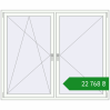 Ціноутворення Вікна 1800x1500 мм REHAU SYNEGO MD LIGHT_OAK ззовні. Ціна: ₴22,768.19