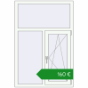 Ціноутворення Вікна 980x1450 мм REHAU Euro 60. Ціна: €160.30