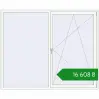 Ціноутворення Вікна 2270x1850 мм REHAU Euro 60 Білий (RAL 9016) з двох сторін. Ціна: ₴16,607.96