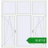 Ціноутворення Вікна 1900x2000 мм REHAU Euro 60 Білий (RAL 9016) з двох сторін. Ціна: ₴18,871.06