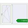 Ціноутворення Вікна 1400x1100 мм REHAU Euro 60 Білий (RAL 9016) з двох сторін. Ціна: ₴7,409.00