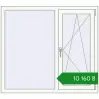Ціноутворення Вікна 1250x1118 мм REHAU Euro 70 Білий (RAL 9016) з двох сторін. Ціна: ₴10,160.41