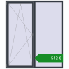Ціноутворення Вікна 1800x2100 мм REHAU Euro 70. Ціна: €542.06