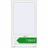 Ціноутворення Вікна 800x1500 мм Altest Pony 375 RAL 9016 Traffic white з двох сторін. Ціна: ₴7,853.57