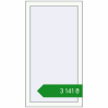 Ціноутворення Вікна 600x1115 мм REHAU Euro 70 Білий (RAL 9016) з двох сторін. Ціна: ₴3,141.15
