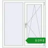 Ціноутворення Вікна 1100x1200 мм REHAU Euro 70 Білий (RAL 9016) з двох сторін. Ціна: ₴8,519.48