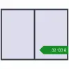 Ціноутворення Вікна 2500x1900 мм REHAU SYNEGO MD ANTHRACITE_GREY_STRUKTURAL з двох сторін. Ціна: ₴32,132.85
