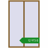 Ціноутворення Вікна 1450x2200 мм REHAU Euro 70 LIGHT_OAK з двох сторін. Ціна: ₴12,973.40