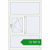 Ціноутворення Вікна 1000x1500 мм REHAU Euro 70 Білий (RAL 9016) з двох сторін. Ціна: ₴10,986.68