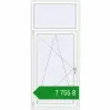Ціноутворення Вікна 880x1980 мм REHAU Euro 60 Білий (RAL 9016) з двох сторін. Ціна: ₴7,754.67