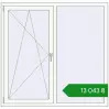 Ціноутворення Вікна 1460x1420 мм REHAU Euro 70 Білий (RAL 9016) з двох сторін. Ціна: ₴13,043.49